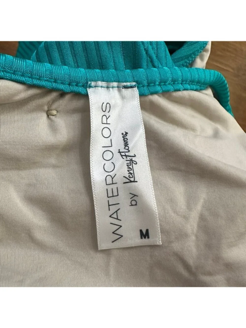 NWT Watercolors by Kenny Flowers One Piece Swimsuit